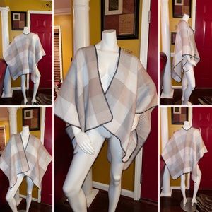 MixIT Plaid Reversible Style Wrap